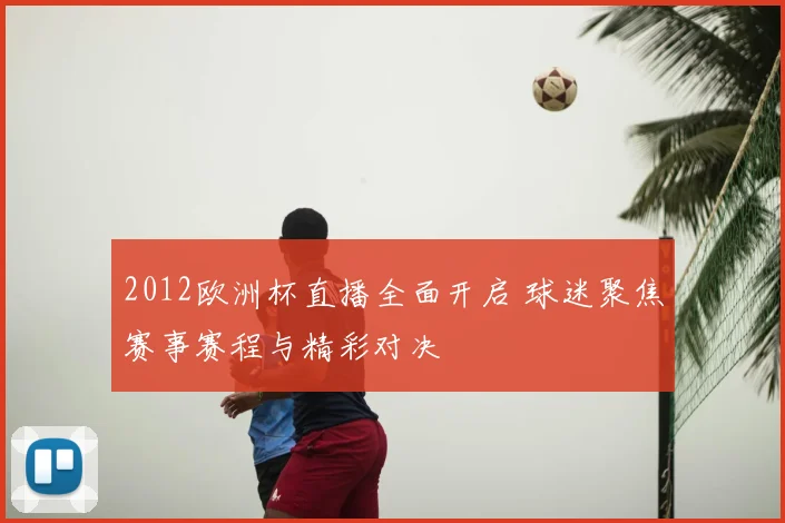 2012欧洲杯直播全面开启 球迷聚焦赛事赛程与精彩对决